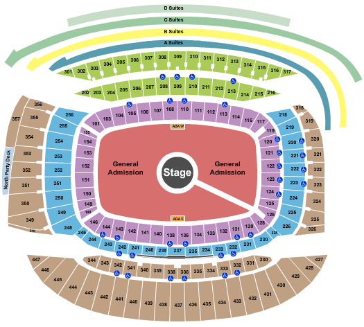 Soldier Field Kanye West Seating Chart